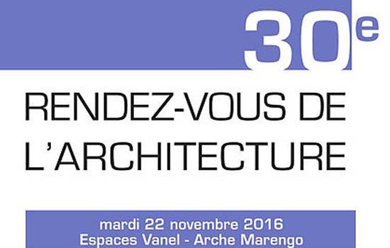 RIOU Glass aux 30ème Rendez-Vous de l'Architecture